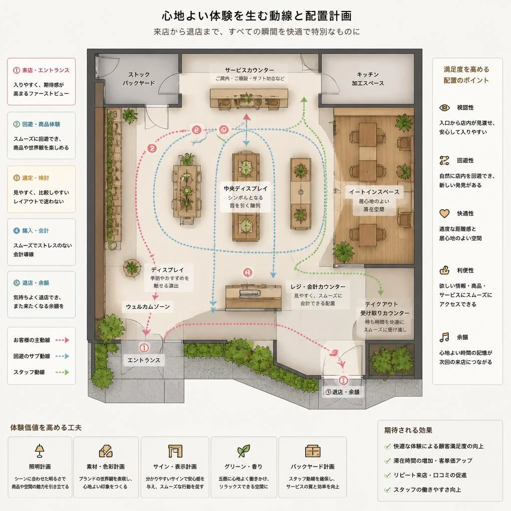 4. 顧客体験を最大化する空間設計