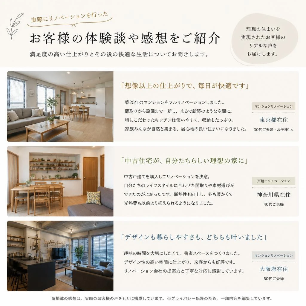 5. お客様の声