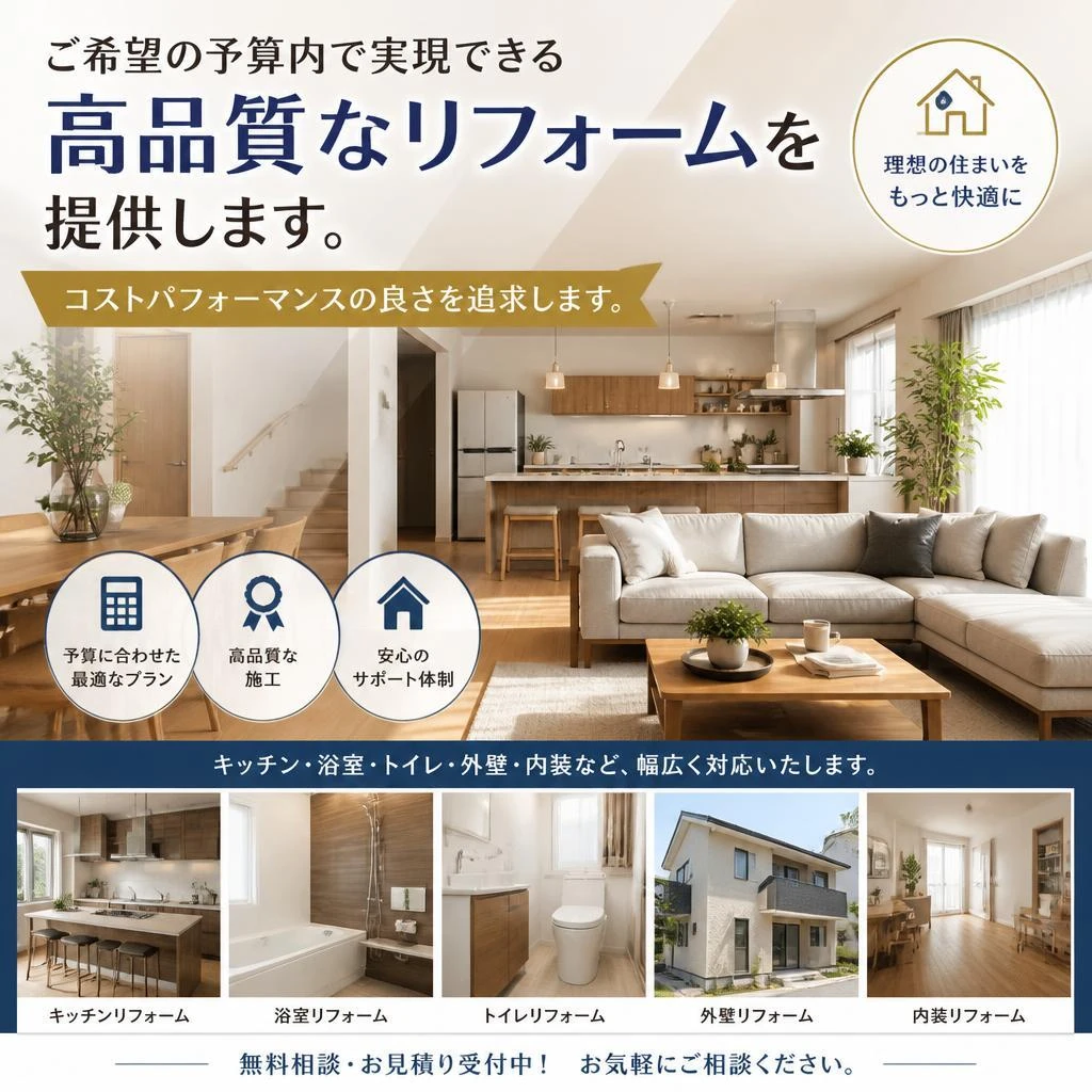 低コストで高品質