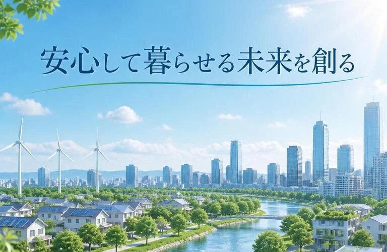 安心して暮らせる未来を創る