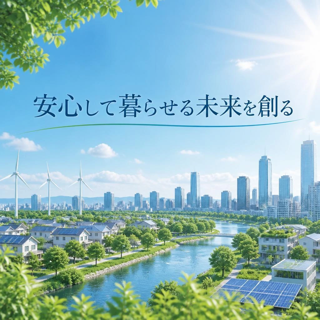 安心して暮らせる未来を創る