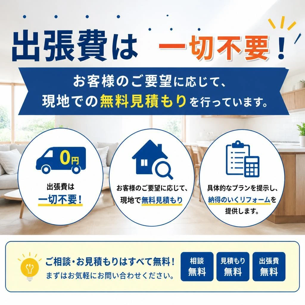 無料出張見積もり