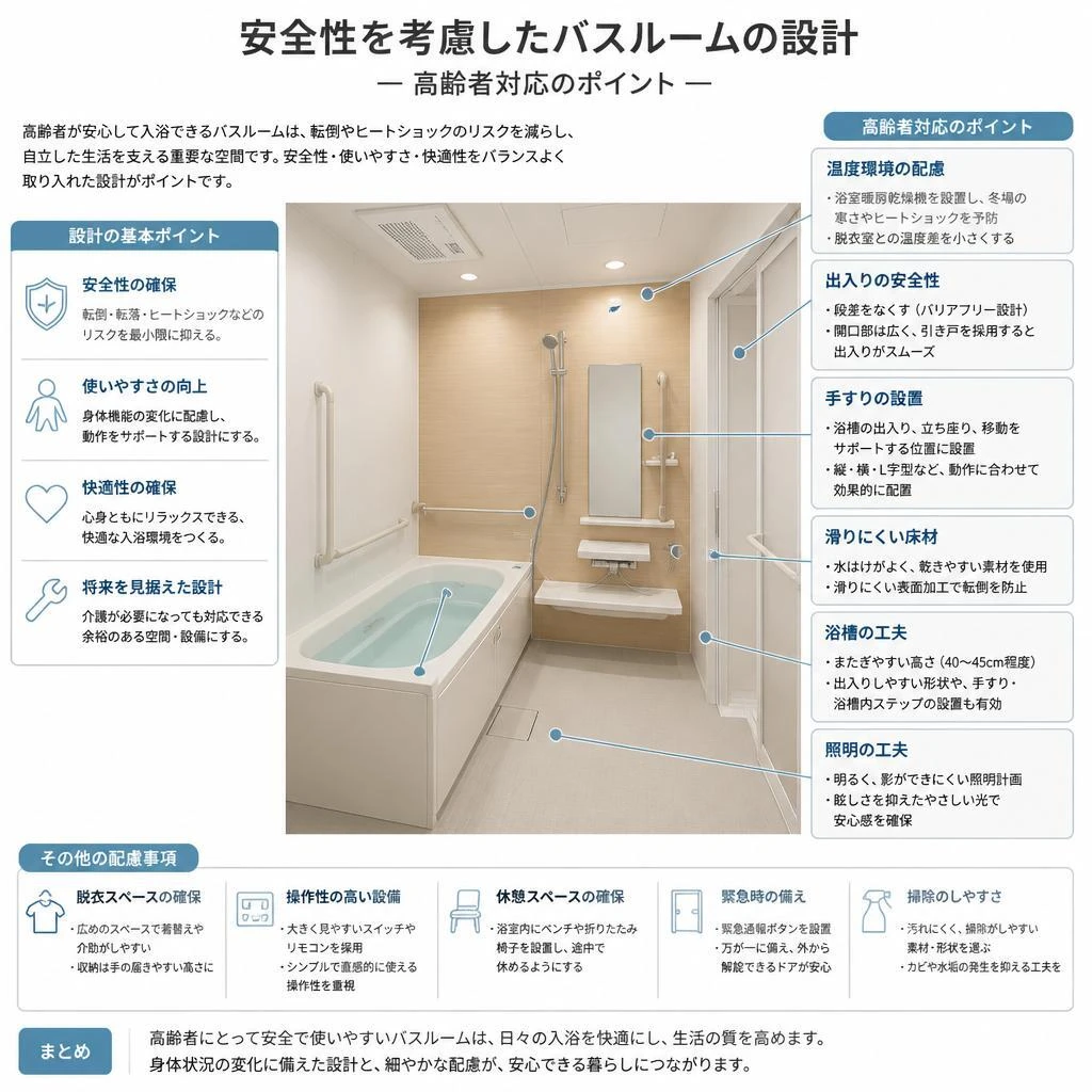 2. 高齢者に優しい設計