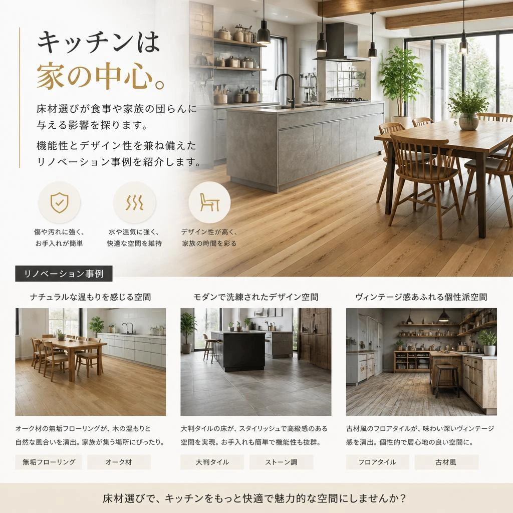 キッチンのリノベーション