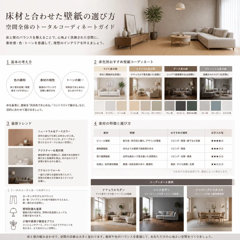 壁紙の張替えで印象アップ