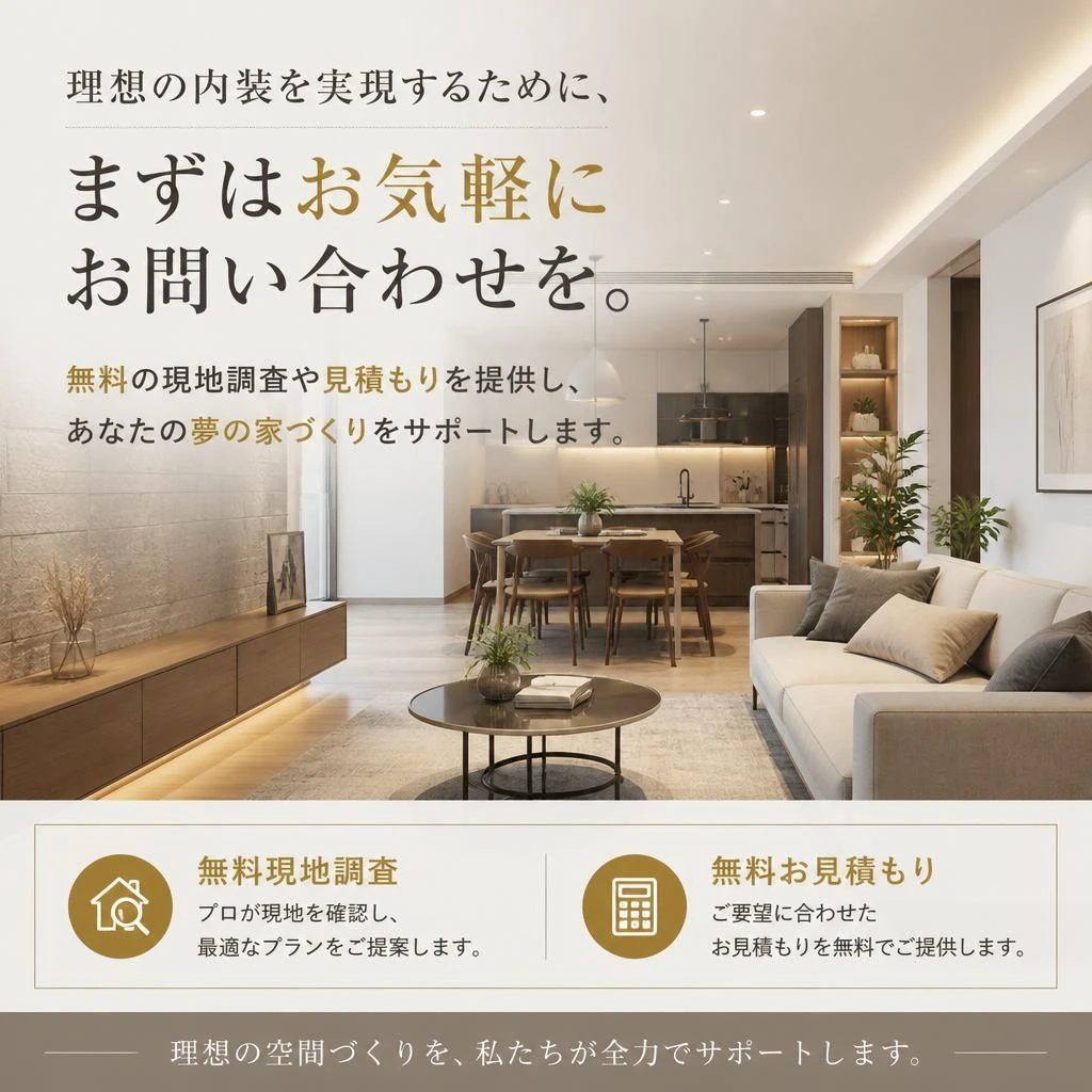 まずは無料相談を！