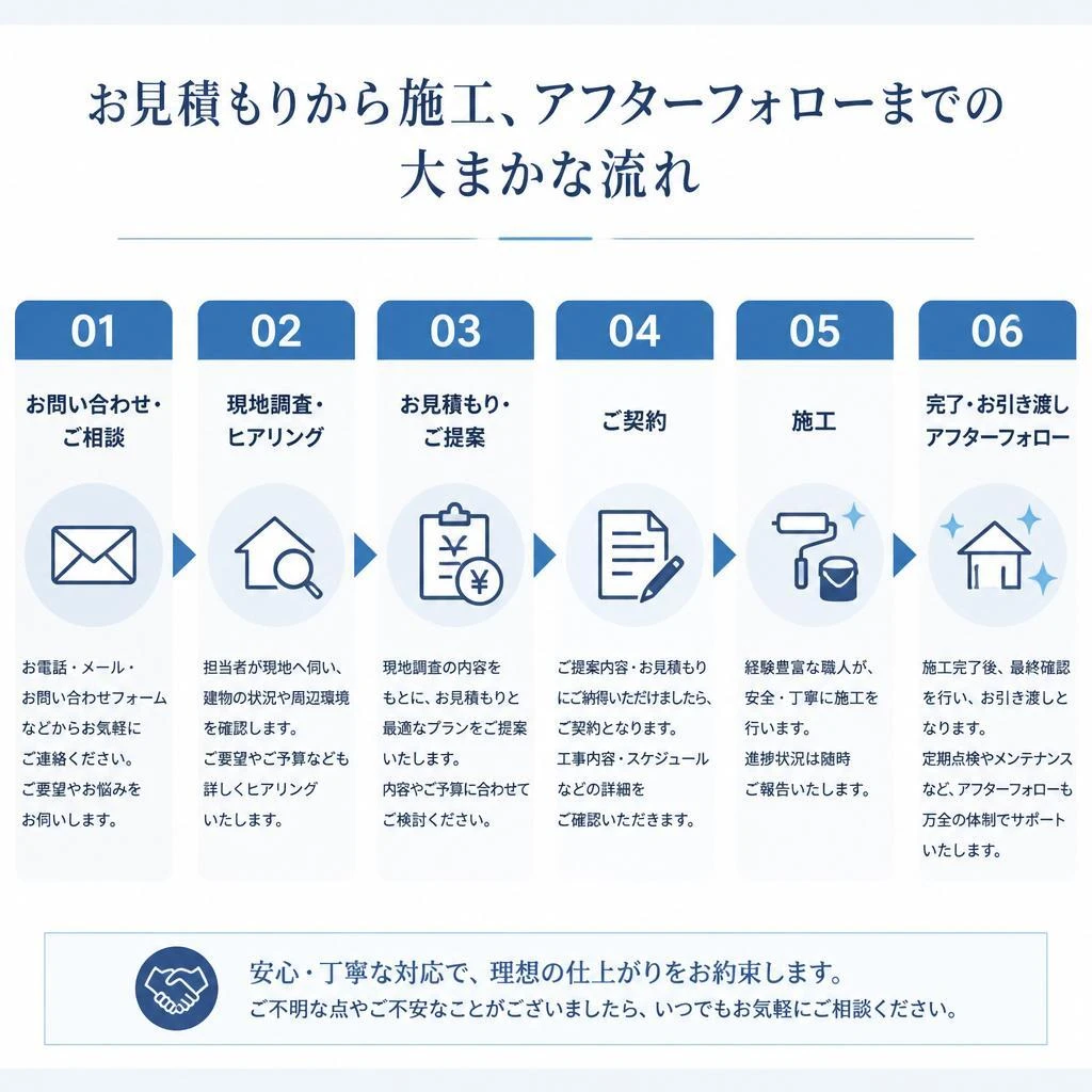4. 施工の流れ